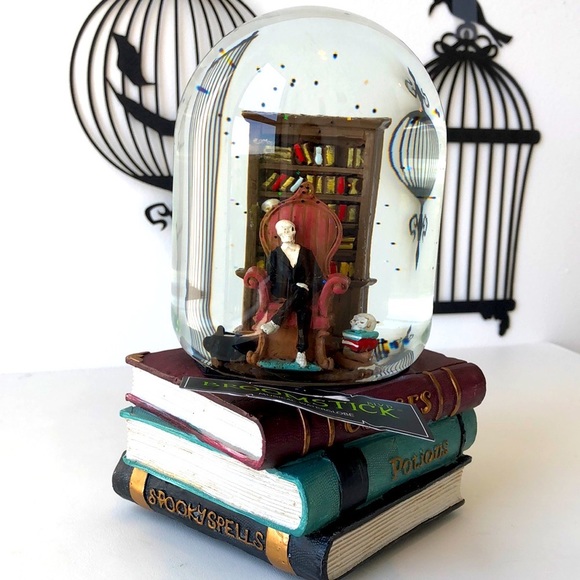 Broomstick BLVD Other Halloween Skeleton Glitter Music Globe Poshmark